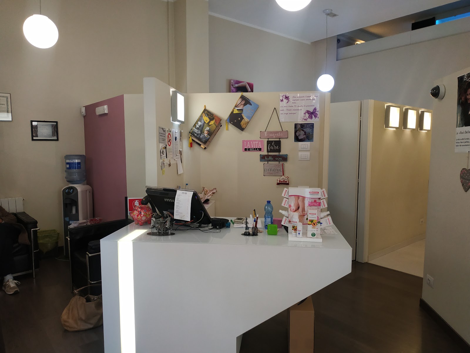 Interno del centro estetico La Vita è Bella